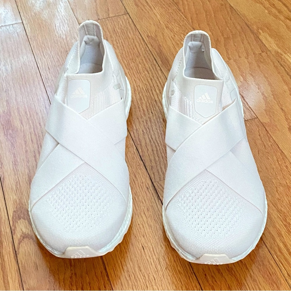Adidas orchid light pink DNA ultraboost laceless no lace slip on sneaker - Picture 2 of 8